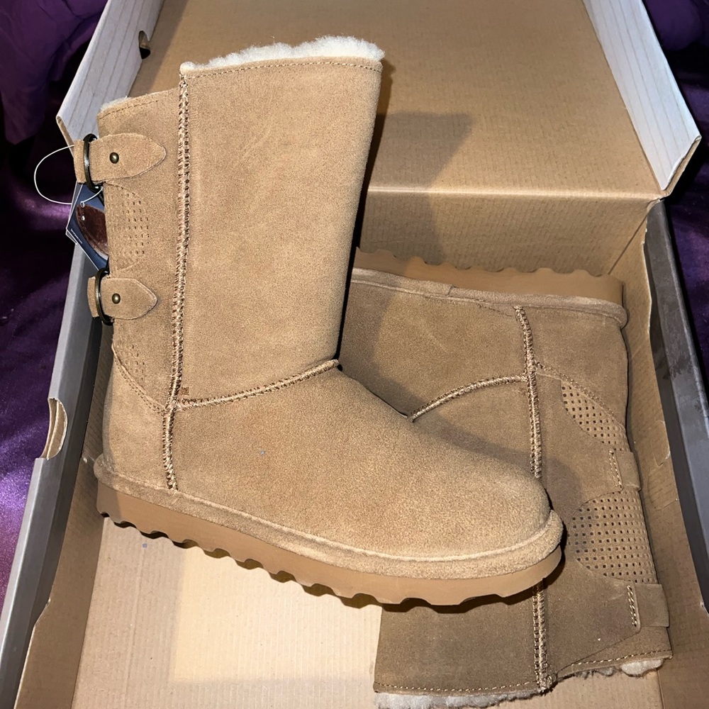 Tan Bearpaw Uggs